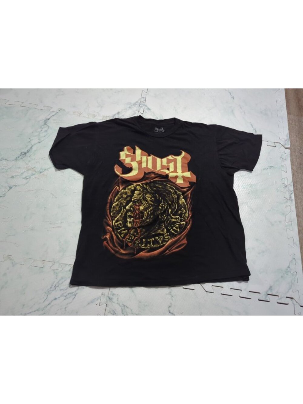GHOST Band T Shirt Adult Size Large L Lrg Metal Band Tee Tour Shirt
